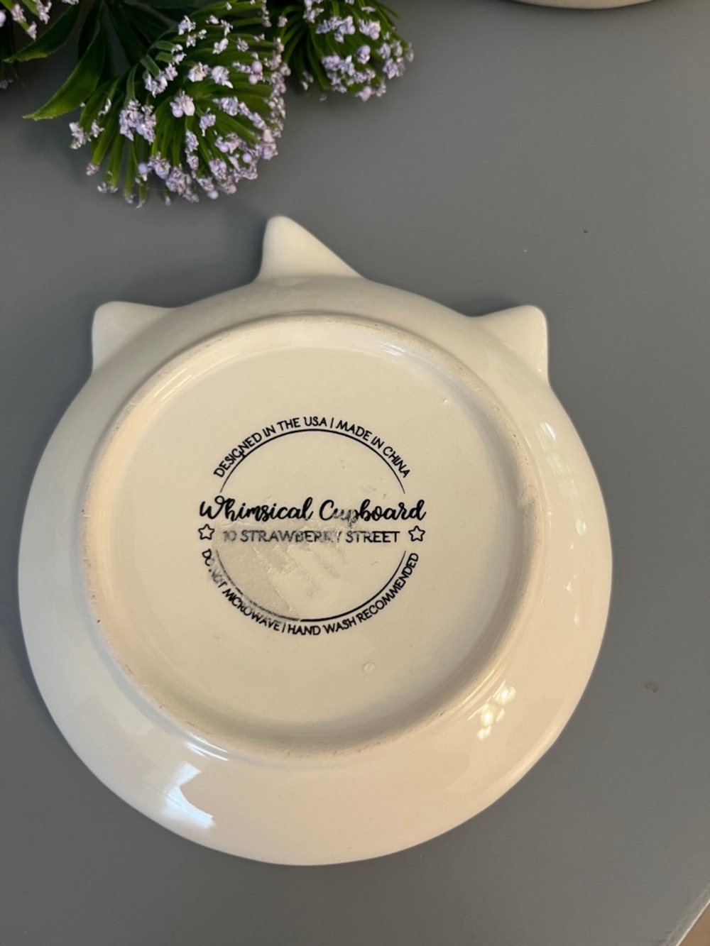Unicorn Ceramic Trinket Dish - Picture 4 of 4